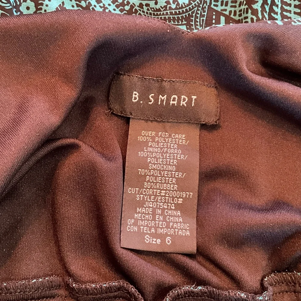 B. Smart Elegant Teal and Black Maxi Dress - Picture 10 of 10